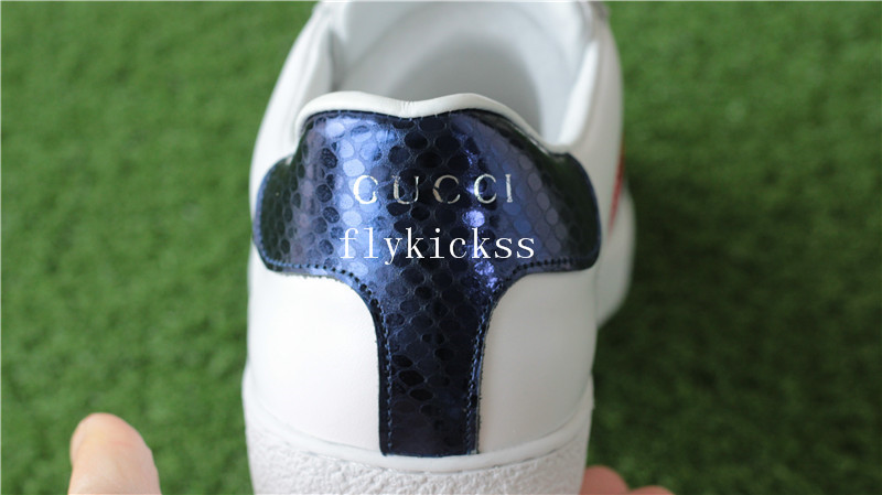 GC Ace Embroidered Sneaker Low Top White Blue